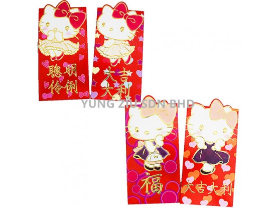 KTX004#RED ENVELOPE(3P/SET)CNY(10212)(19CM)